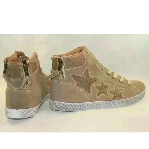 NEW B.F.T. by Barefoot Tess 'Emaya' Hi High Top Star Sneaker, Size 44 EU / 11 US - Picture 3 of 6